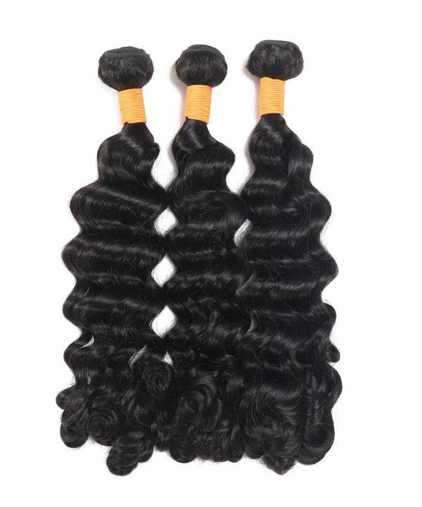 3 Extension Cheveux Tissage Loose Wave 100% - GLAMMANE