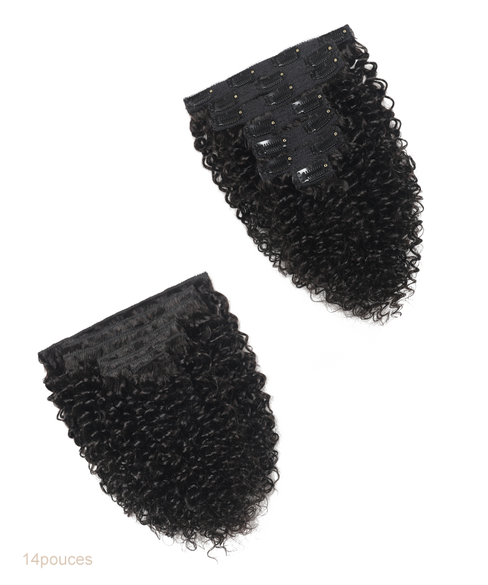 extensions clips boucles cheveux afro GLAMMANE 2