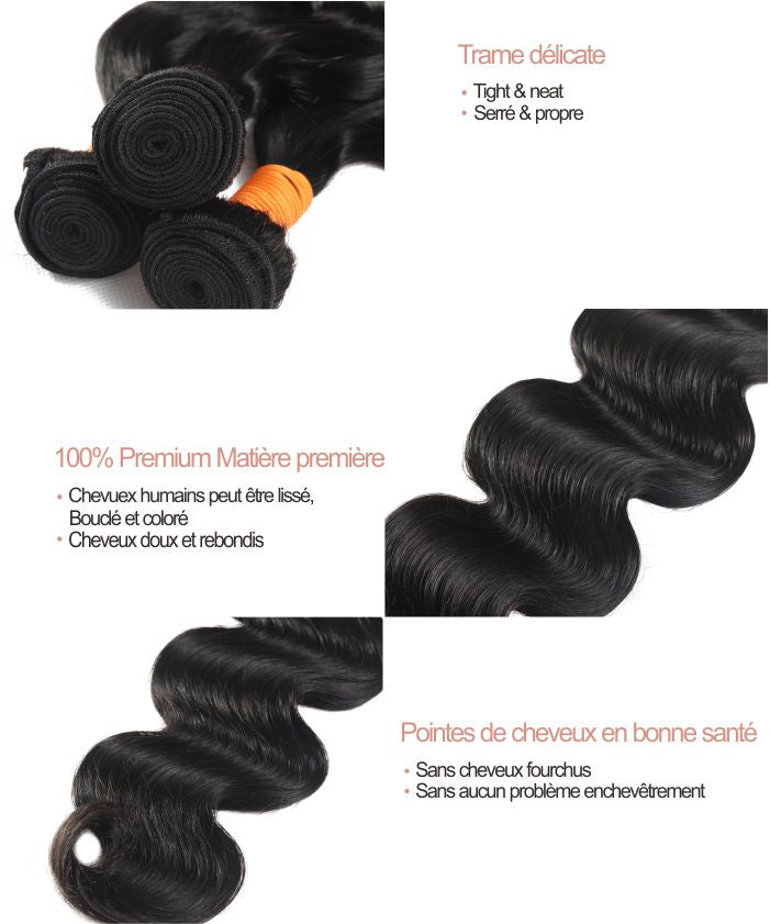 1 Extension Cheveux Tissage Loose Wave - GLAMMANE 2