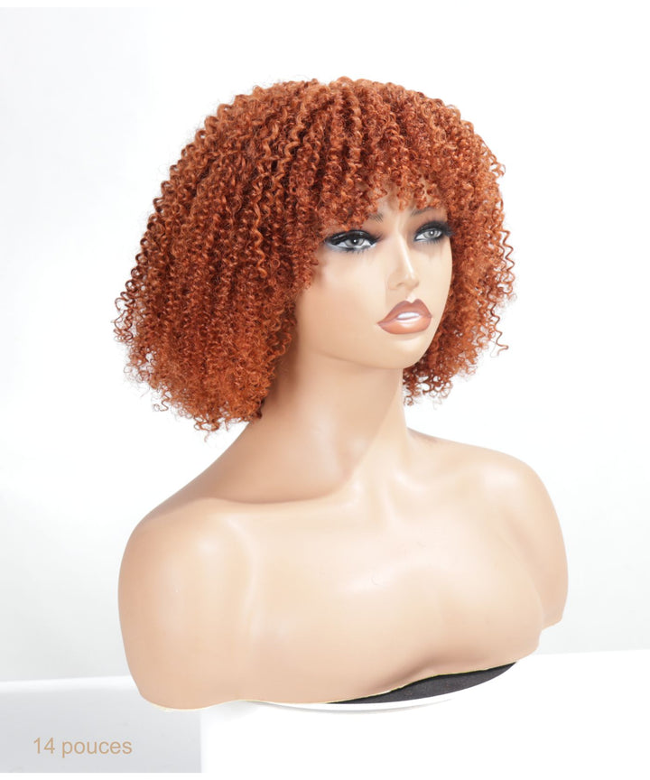 Perruque Afro Curly Premium Sans Colle - GLAMMANE 1