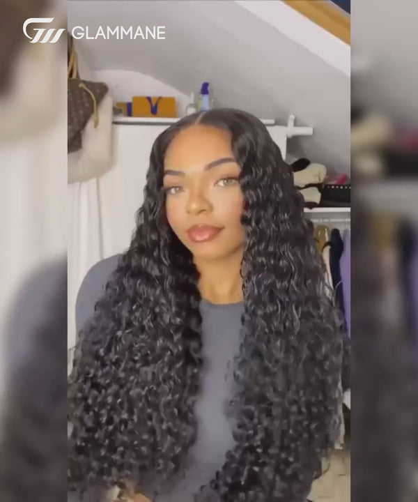 cheveux boucles ondules noir GLAMMANE video 2